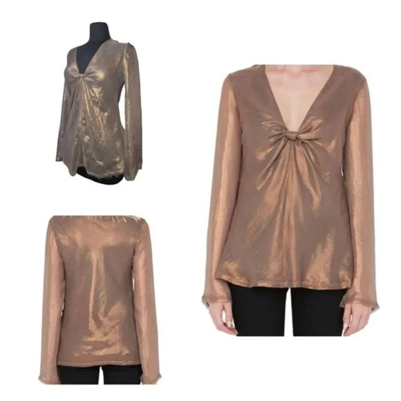 Bailey 44 Cinema Verite Top in Copper Small - Picture 9 of 9